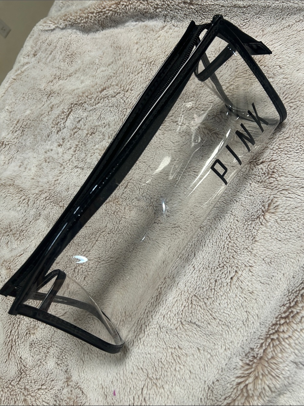 Victoria’s Secret Pink clear bag